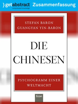 cover image of Die Chinesen (Zusammenfassung)